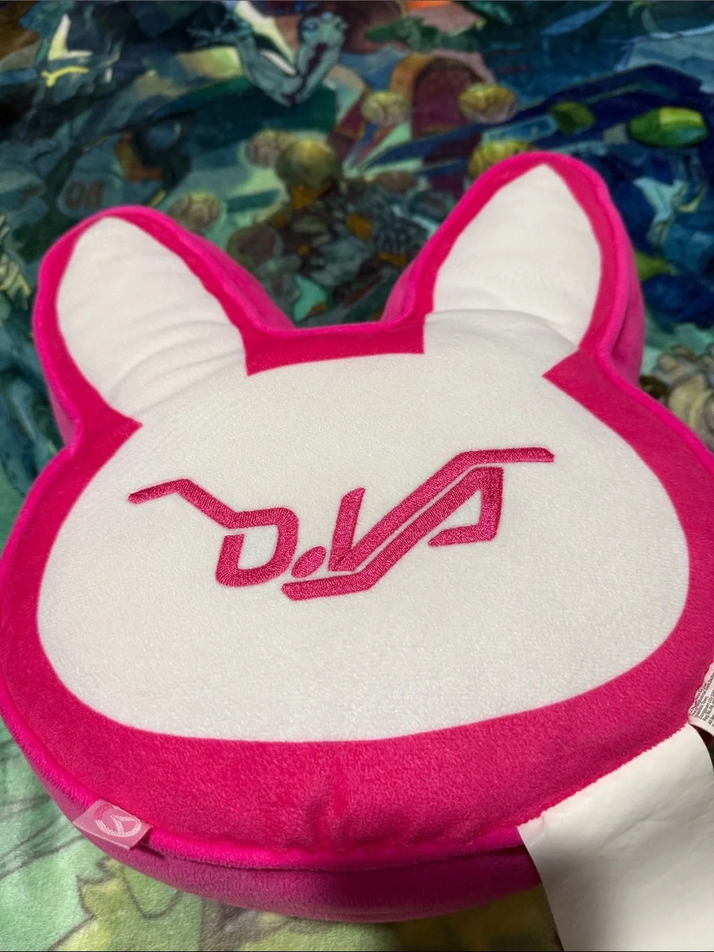 Overwatch D.Va Bunny Pink Decorative Throw Pillow - Set of 2